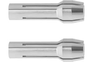 LT Easiyl 2Pcs 42-77-0400 1/8 Inch Collet Compatible With Milwaukee M12 2460-20 Rotary Tool For Processing Cutting Engraving Grinding