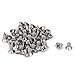 uxcell M3x5mm Phillips Flat Countersunk Head Machine Screws Silver Tone 50pcs
