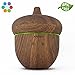 Apexan Aromatherapy Essential Oil Diffuser, Aroma Diffuser with Cool Mist 300mL, Super-Quiet Humidifier, Air Purifier, with Timer & Soothing Light for Home, Bedroom, Office, Spa (Light Wooden Grain)