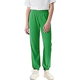 Haloumoning Boys Joggers Pants Kids Casual Elastic Waist Cuffed Sweatpants 5-14 Years