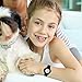 Kids Watch Waterproof Children Electronic Watch - Lighting Watch 50M Waterproof for Outdoor Sports,LED Digital Stopwatch with Chronograph, Alarm, Child Wrist Watch for Boys, Girls - PerSuper (Black)