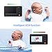 X-Sense Video Baby Monitor with 4.3” HD LCD Display, up to 1,000 Ft Range, Pan & Tilt, Infrared Night Vision, Unique Humidity & Temperature Alert, 10 Lullabies, 2-Way Audio