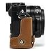MegaGear Ever Ready Protective Leather Camera Case, Bag for Panasonic LUMIX LX100, DMC-LX100 Camera (Light Brown) (Model: MG663)