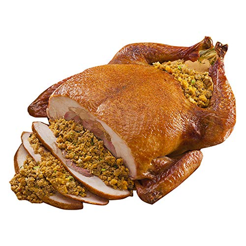 Turducken Stuffed with New Orleans Cornbread. Each 12lb Turducken, a dish so tasty, bursting