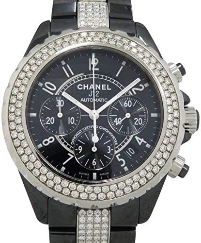 Amazon シャネル Chanel J12 クロノグラフ H1706 ブラック文字盤 中古 腕時計 メンズ W 並行輸入品 メンズ腕時計 腕時計 通販