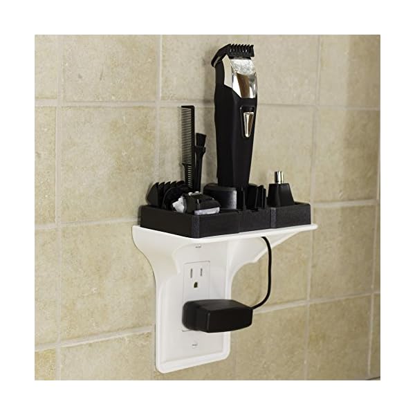 Storage Theory | Power Perch | Ultimate Outlet Shelf | Easy Installation, No Additional Hardware Required | Holds Up to 10 lbs - Image 3