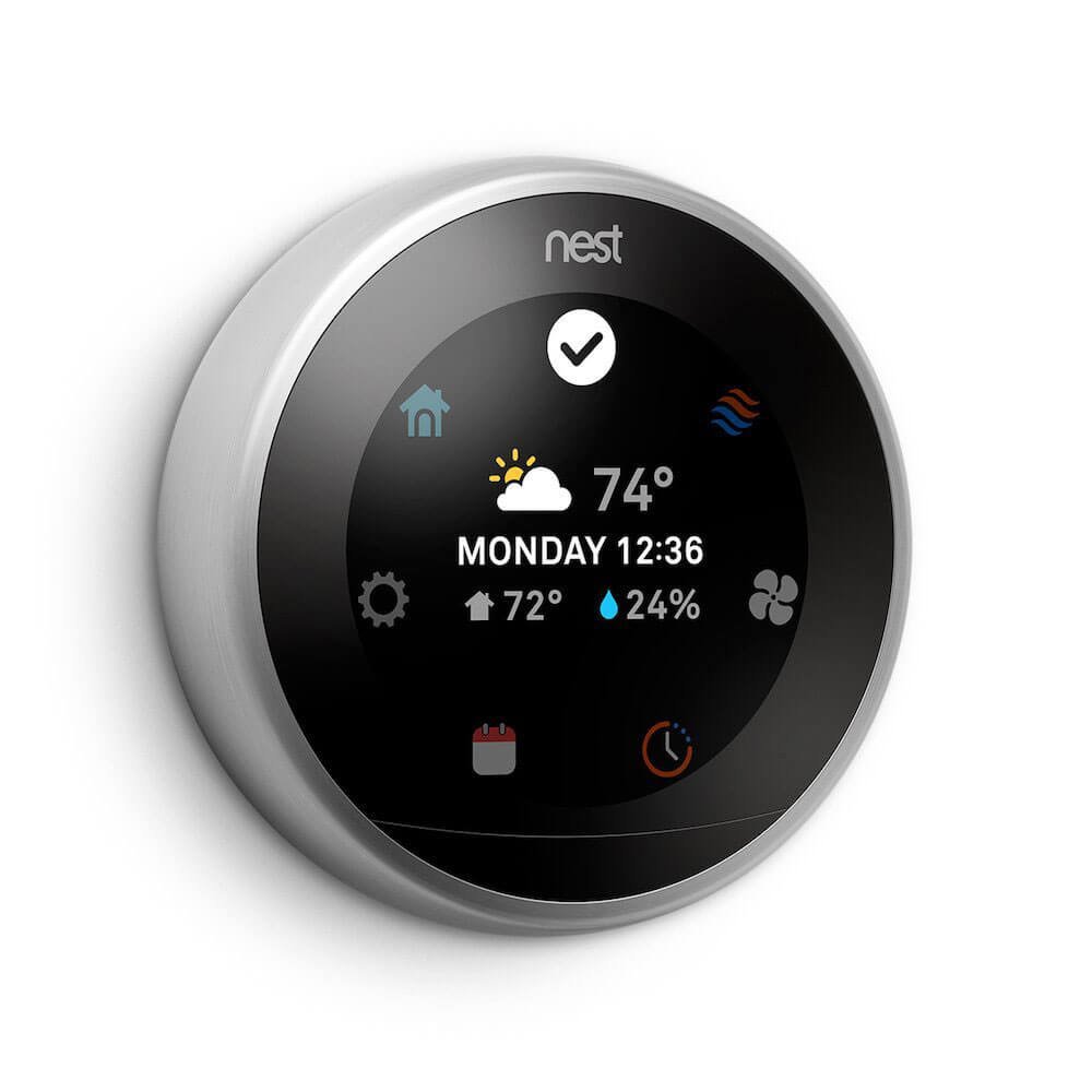 Control temperature easily for every room in your house with nest learning thermostat, stainless steel ( 3rd Generation), works with Alexa. Control temperature easily for every room in your house with nest learning thermostat, stainless steel ( 3rd Generation), works with Alexa.