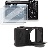 HUADU Screen Protector Compatible for Ricoh GRIII/GRIIIx/GR3/GR3X Camera,Tempered Glass Film Anti Scratch High Definition and