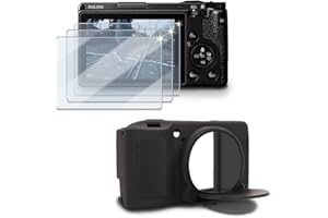 HUADU Screen Protector Compatible for Ricoh GRIII/GRIIIx/GR3/GR3X Camera,Tempered Glass Film Anti Scratch High Definition and