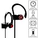 Bluetooth Headphones, Wireless Earbuds Microphone, Sports Earphones, IPX7 Waterproof Sweatproof Musical Headsets, Noise Cancelling HD Stereo Running Gym, up to 8 Hours Working Time