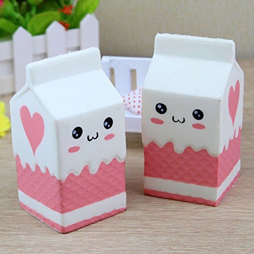 Hottest Jumbo Slow Rising Squishy Milk Bag Box Scented Bread Kids Girls Toy Stress Relief Squeeze Props Decoration - Thumbnail 4