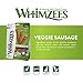 Wellness WHIMZEES Veggie Sausage Dog Dental Treats, Natural Chews, Large Size Stick, (7 Count)
