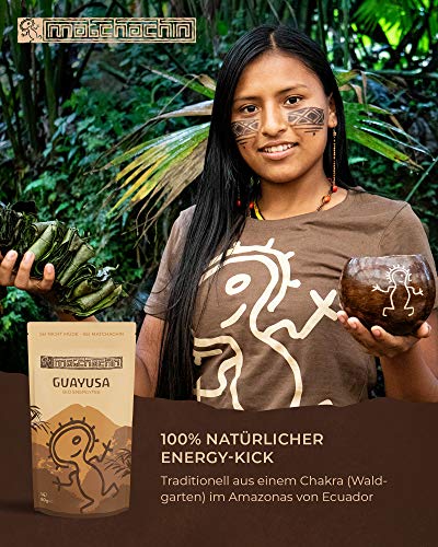 Bio Guayusa Tee 80g - Kaffee und Energydrink Alternative - Waldgarten Anbau im Amazonas - das Original von Matchachin – Bild 4