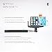 Minisuit Selfie Stick Pro with Built-In Remote for Apple & Android - Black