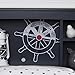 South Shore Aviron Bookcase Headboard, Twin, Blueberry