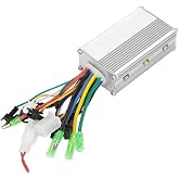 Chiffonade 36V/48V 350W Brushless Motor Controller Aluminum Alloy Speed Controller for Electric Bikes and Scooters