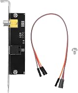 LiebeWH SPDIF Outplate Cable Holder Optical Electrical for ASUS GIGABYTE MSI view 1
