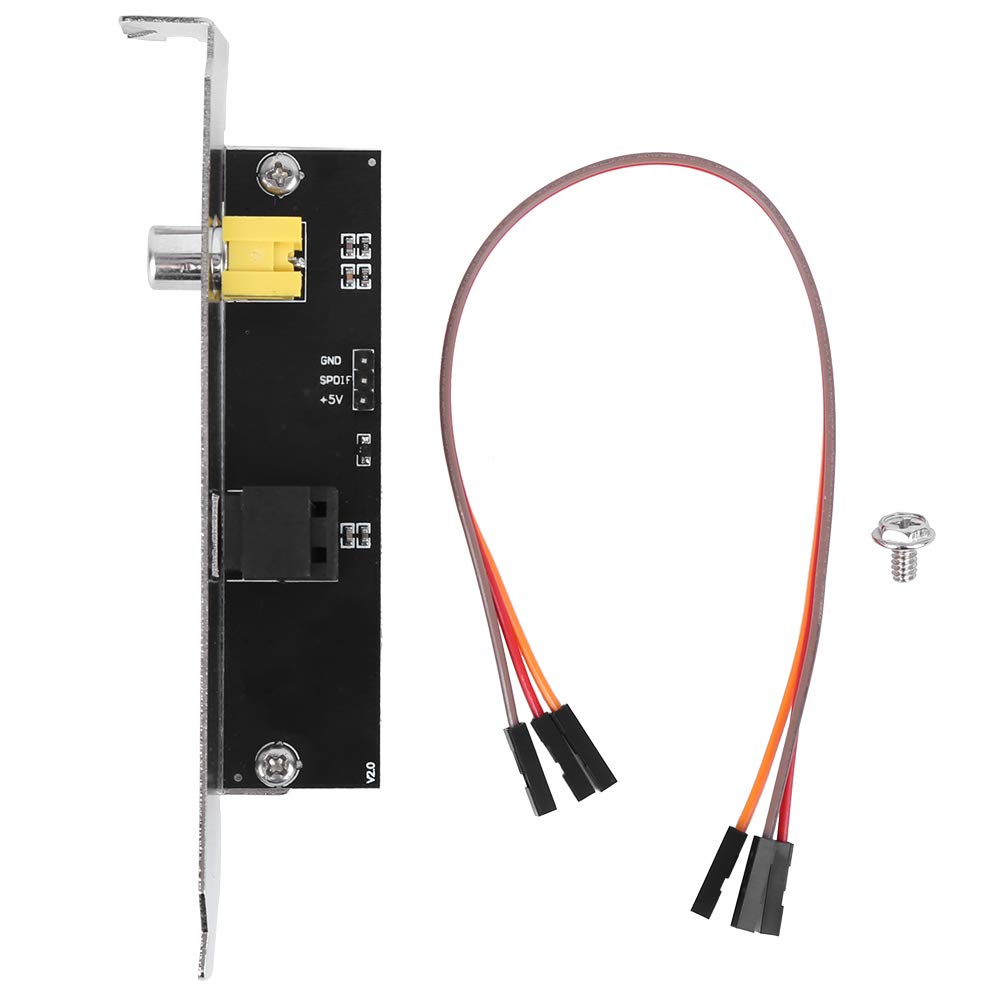 SPDIF Outplate Cable Holder, Support for ASUS Motherboard Optical Electrical Components for ASUS/GIGABYTE/MSI Motherboard