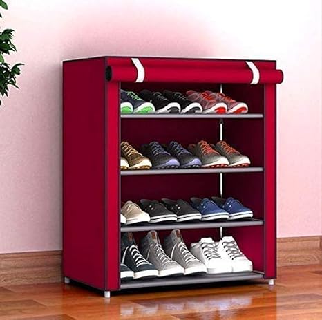 Electroprime Folding Shoes Rack Shoes Shelf Shoes Cabinet With