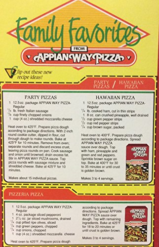 Appian Way Regular Crust Pizza Mix 125oz 18 Pack 