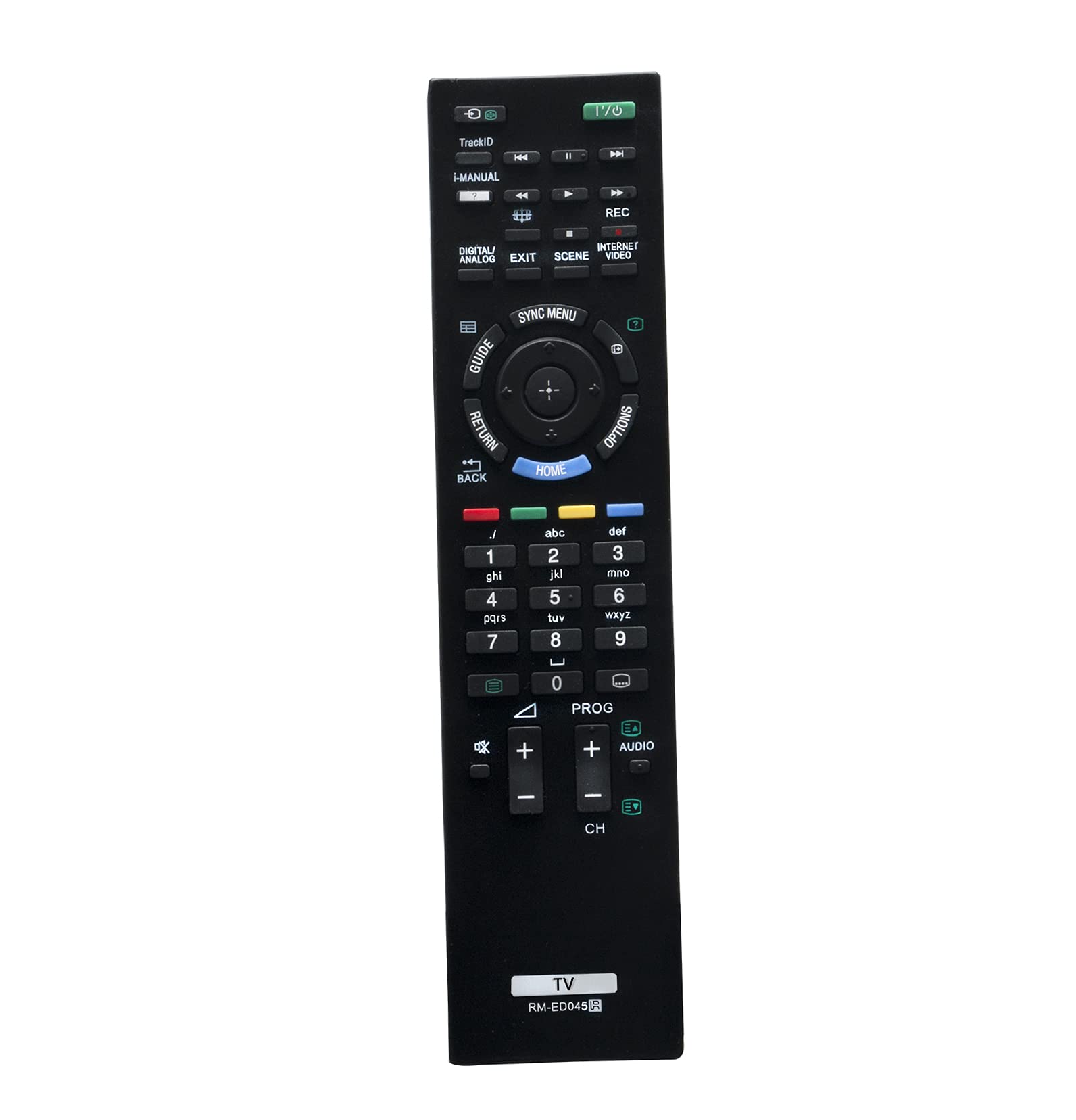 AULCMEET RM-ED045 Replace Remote fit for Sony RM-ED041 RM-ED044 KDL60NX720 KDL-60NX720 KDL-40HX723 KDL46EX525 KDL-46EX525 KDL-37EX720 KDL40HX723 KDL-46EX720 KDL46HX720 KDL-46HX720 KDL22EX320