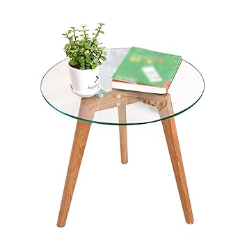 Tische Tee Tisch Couchtisch Gehartetes Glas Moderne Minimalistische Runde Holztisch Nordic Mini Wohnzimmer Beistelltisch Nachttisch Freizeittisch Wohnzimmer Grosse 39 5x35cm Ncci1914 Com