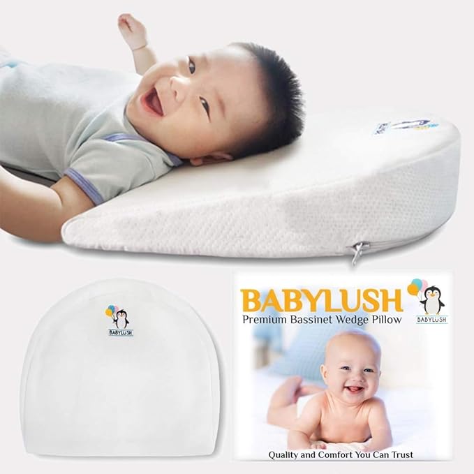 boppy pillow in bassinet