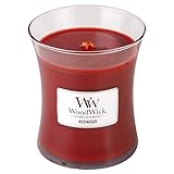 WoodWick Medium Hourglass Candle, Redwood - Premium