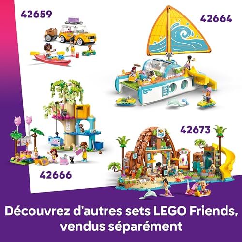 Friends Soirée Déguisée avec Une Licorne et Une Fée - Jouet avec Scène & Cabine DJ, 4 Mini-Poupées, Churro Le Chat, Figurine de Cheval & Accessoires Amusants - Cadeau pour Fille dès 6 Ans 42661