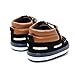 Delebao Infant Toddler Baby Lace Up Soft Sole High-top Suede Warm Sneakers Snow Boots (12-18 Months, Black)