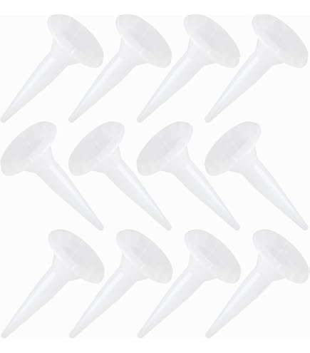 20-Pack Sausage Caulking Gun Nozzles – Durable Epoxy Filling Tips For 20oz Sausage Sealant Guns (White)