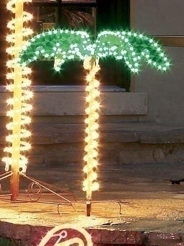 Amazon Com 4 5 Tropical Lighted Holographic Rope Light Outdoor