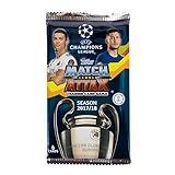 Topps 2017-18 UEFA Match Attax TCG Pack with 6 Cards Per Pack