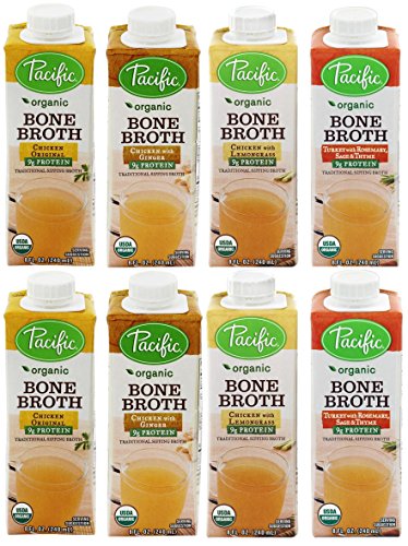 Organic bone broth sampler- three free-range chicken ve…