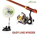 Booms Fishing LR1 Fishing Line Spooler, Adjustable for Varying Spool Sizes