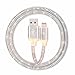 Tenfly Upgrade 3ft/1M LED Flash Slowly Breathe Glow in Dark Lightning Cable Charging Cords & Sync USB Data Cables for iOS