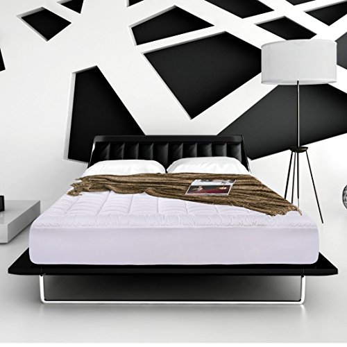 image for Balichun Pillowtop Mattress Pad Cover 300TC 100% Cotton Down Alternati