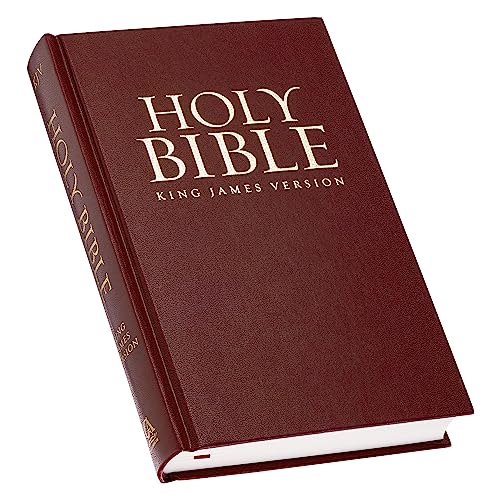KJV Holy Bible, Pew and Worship Bible Red Letter Edition Hardcover - Ribbon Mar…