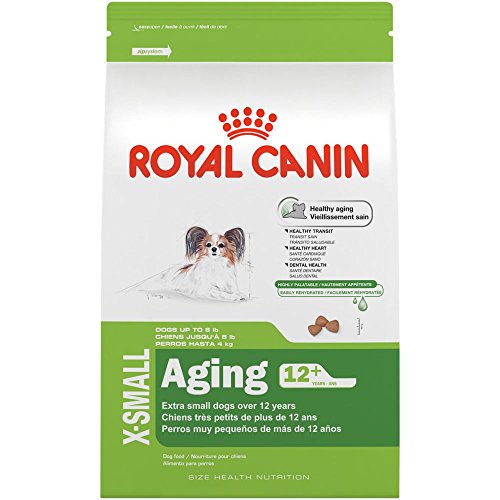 ROYAL CANIN SIZE HEALTH NUTRITION X-SMALL Aging 12+ dry dog food, 2.5-Pound