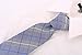 Scott Allan Collection Houndstooth Plaid Ties for Men - Woven Necktie - Black w/Yellow