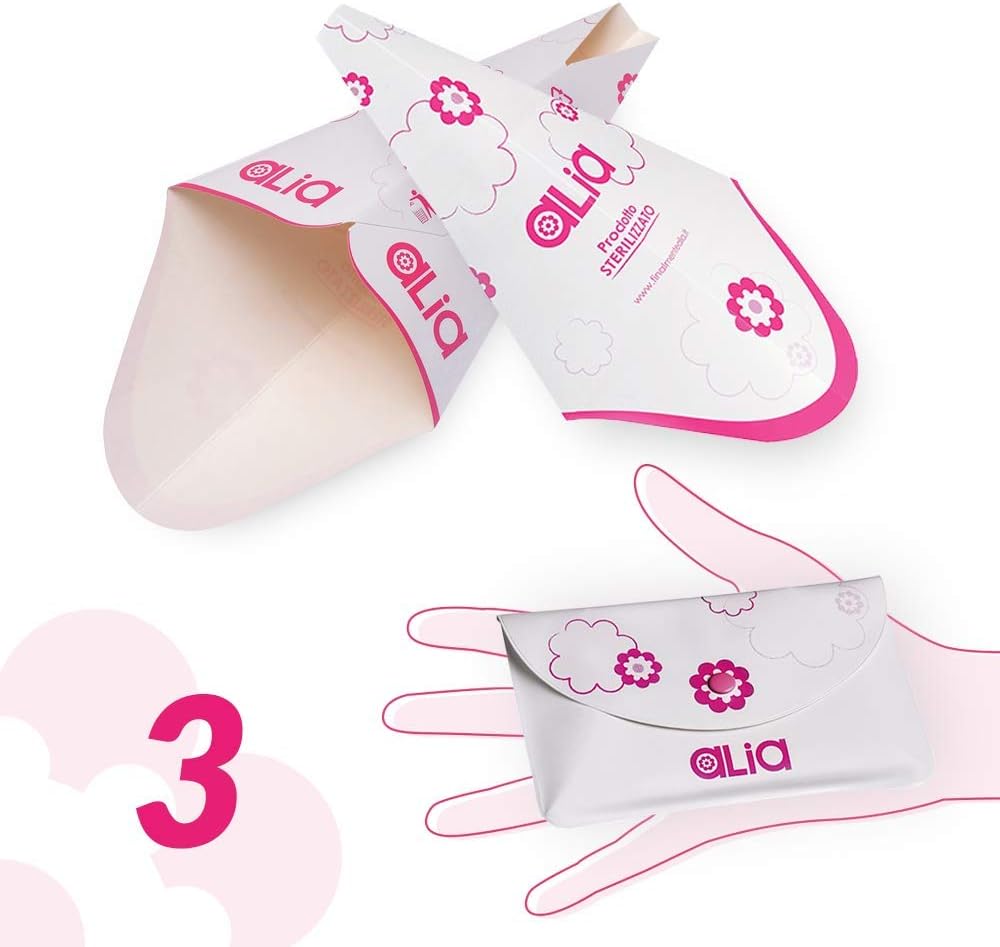 Alia Cone 18 Einweg Frauenurinale Zum Pinkeln Im Stehen Verpackt In 3 Bequem In Der Handtasche Verstaubaren Pochettes Amazon De Drogerie Korperpflege