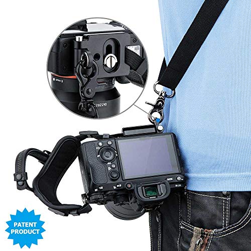 JJC Deluxe Mirrorless Camera Hand Grip Strap for Sony A1 A7C A7III A7II
