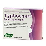 Turboslim 40 tabs Blocker Calories for Weight Control