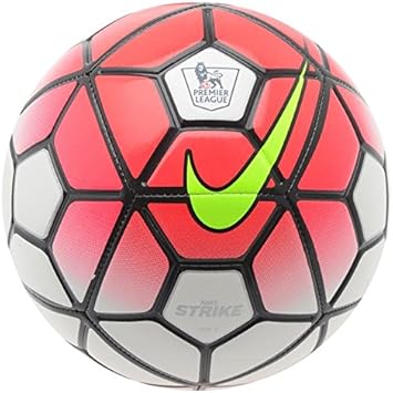 Nike Strike Premier League PL Football - Size 4 - White/Crimson: Amazon.co.uk: Sports & Outdoors