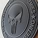 LEGEEON All Black GOD Will Judge Our Enemies Skull Subdued DEVGRU Navy Seals PVC Touch Fastener Patch