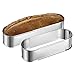 Westmark Oval baking tin- Perfect for Cakes and Breads No-Base Stainless Steel Extendable Bakeware, Stainless Steel