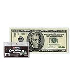 BCW US Currency Clear Sleeves for Regular Bills | 2-MIL Thickness | 6-1/4" x 2-5/8" (100-Count)