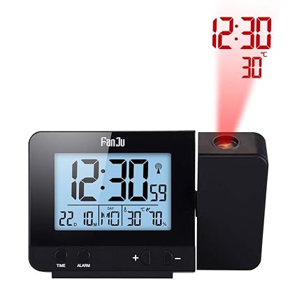 John L Projection Alarm Clock Ceiling Projection Alarm Clock With