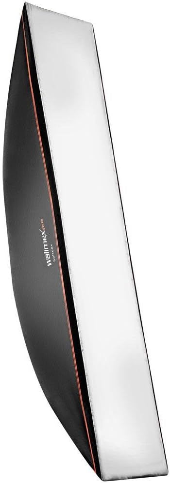 walimex pro 25x150 Softbox - Orange Line, black, white
