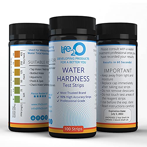 Water Total Hardness Test Strips 100ct 99 Accuracy Hard Water